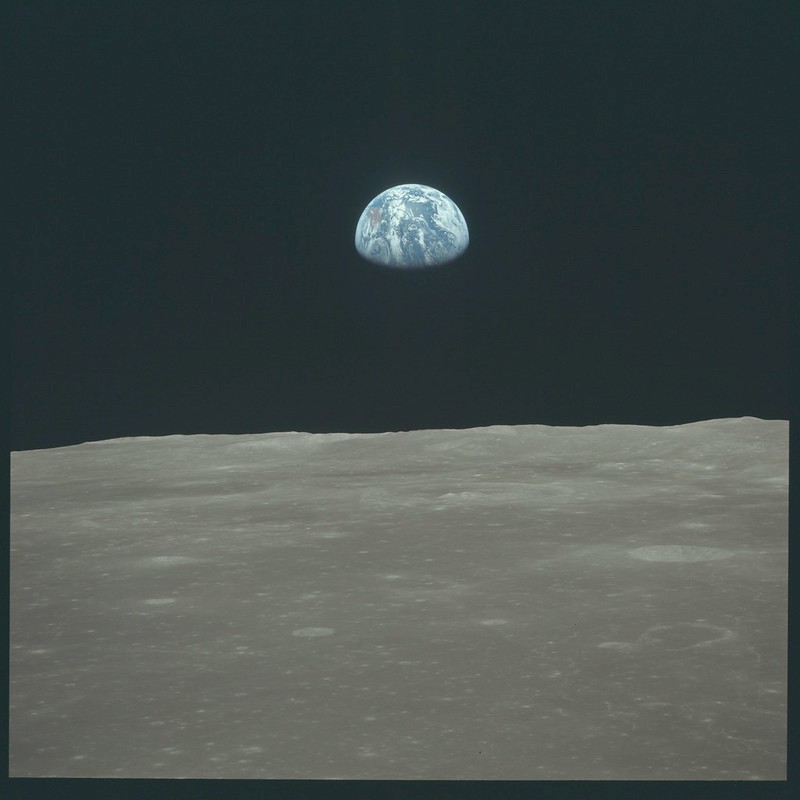 Earth, Lunar Surface, Apollo 11